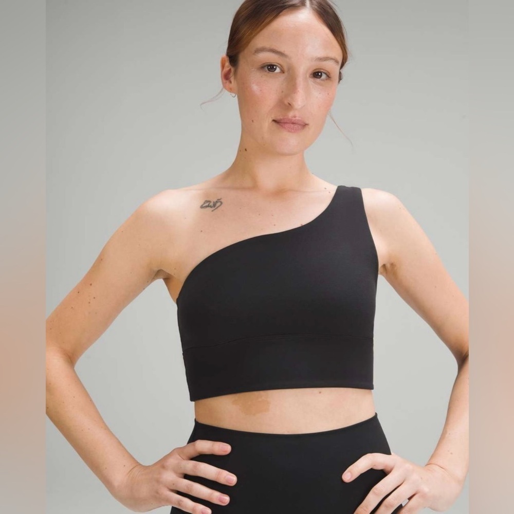 Lululemon Align Asymmetrical Bra *Light Support, A/B Cup in Black - Picture 3 of 3